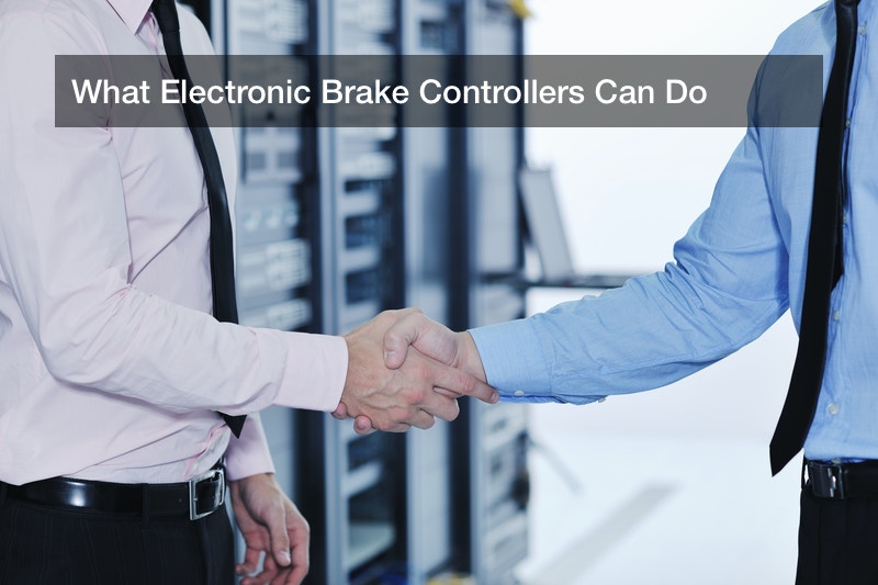 What Electronic Brake Controllers Can Do