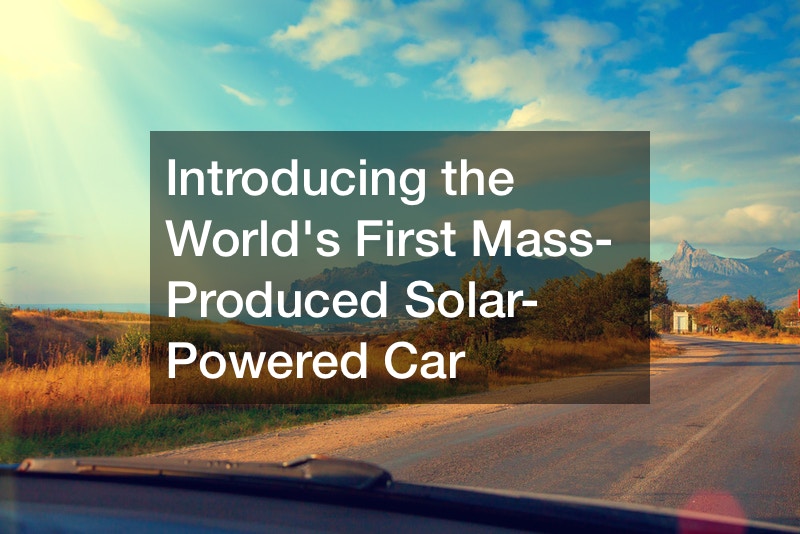 Introducing the Worlds First Mass-Produced Solar-Powered Car
