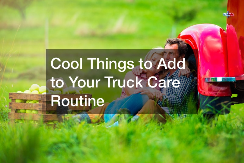 Cool Things to Add to Your Truck Care Routine