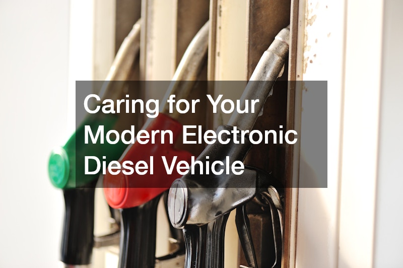 Caring for Your Modern Electronic Diesel Vehicle