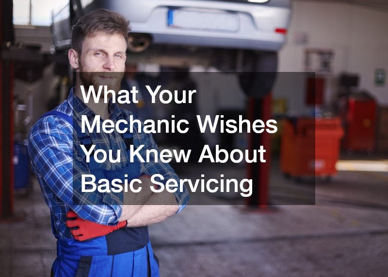 What Your Mechanic Wishes You Knew About Basic Servicing
